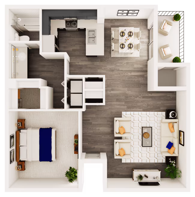 Unit 2070 1037 floor plan